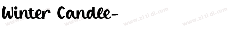 Winter Candle字体转换